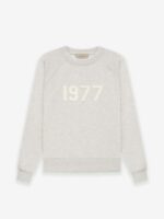 Essentials Crewneck 1977 Sweatshirt- Gray