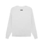 Essentials Overlapped Sweater White