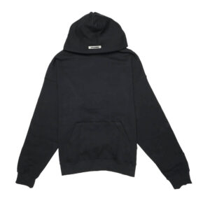 FEAR OF GOD ESSENTIALS 3M Logo Pullover Hoodie – Black