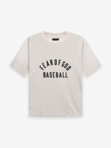 Fear of God Baseball Tee – Cream