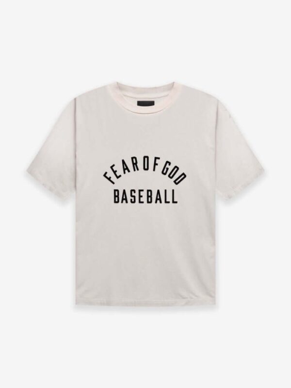 Fear of God Baseball Tee – Cream