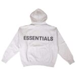 ESSENTIALS 3M Logo Pullover Hoodie Black/White