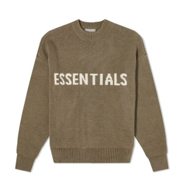 Fear of God Essentials Knitted Sweater Harvest