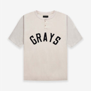 Fear of God Grays Henley Tee – Cream