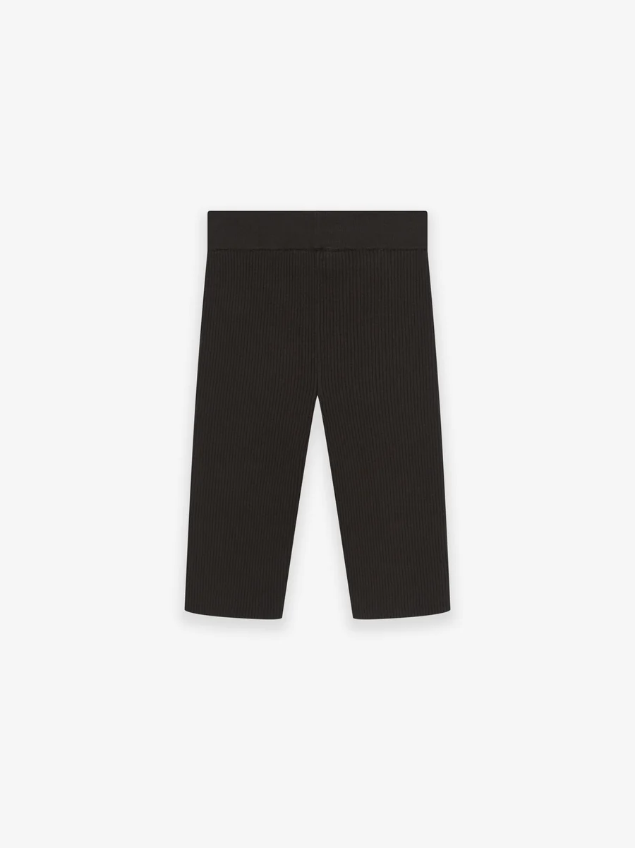 Womens Knit Rib Sport Short