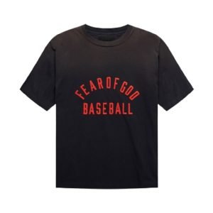 Fear OF God Baseball Black Tee