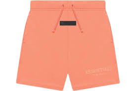 Fear Of God Essentials Orange Shorts